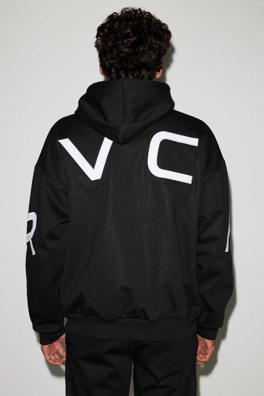 【RVCA×AZUL】 リフレクタースウェットパーカー 詳細画像 BLK 7