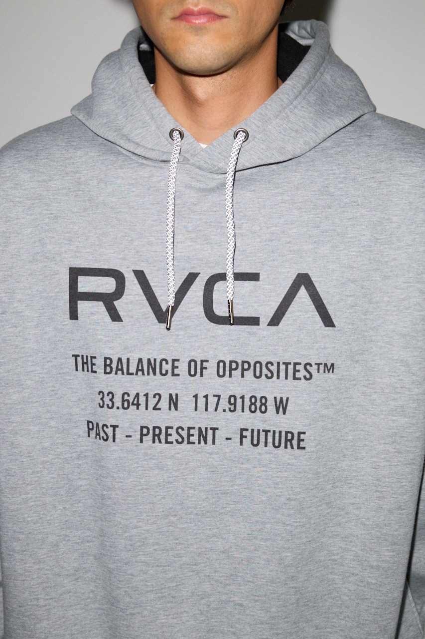 【RVCA×AZUL】 リフレクタースウェットパーカー 詳細画像 T.GRY 10