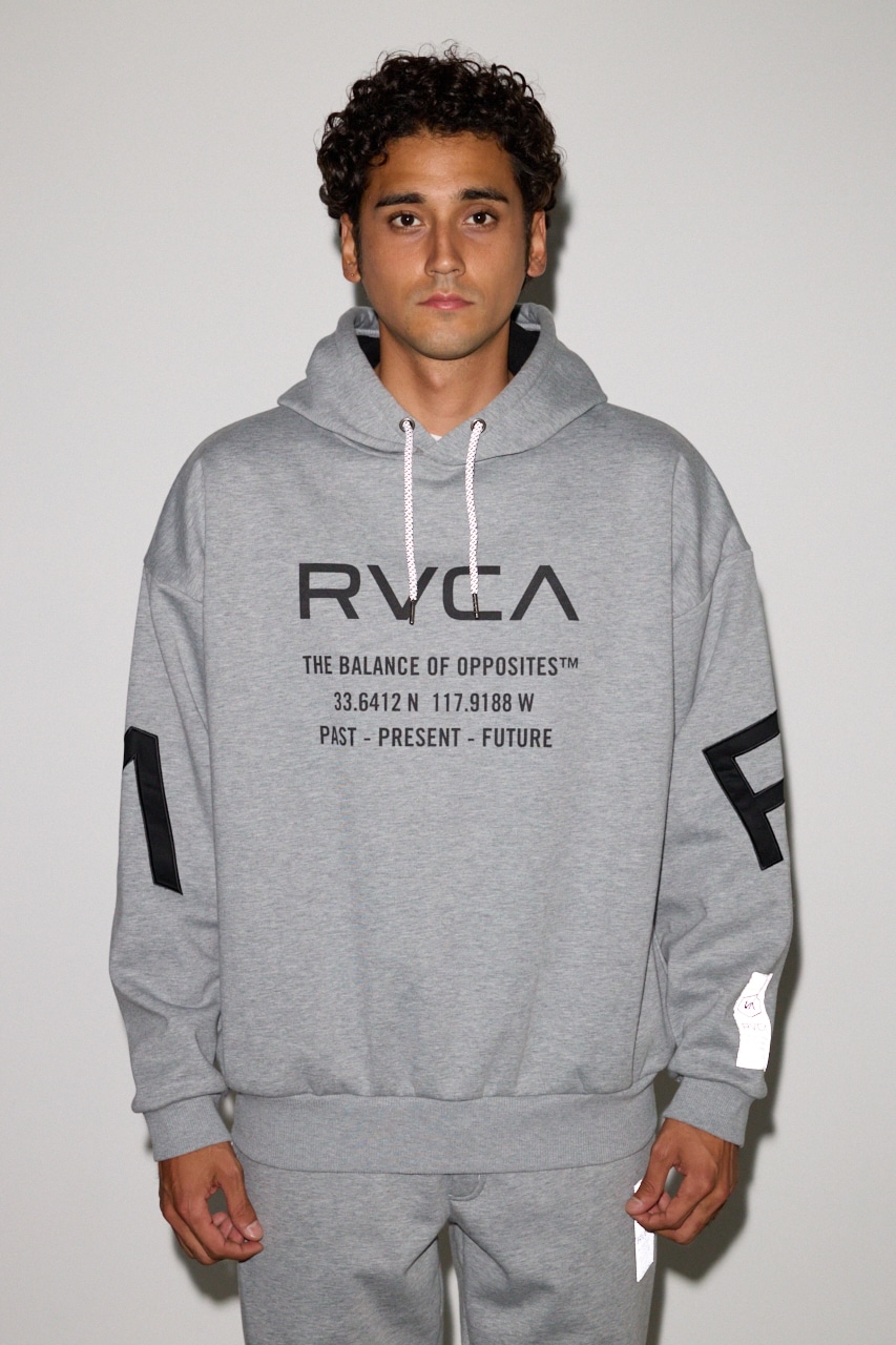 【RVCA×AZUL】 リフレクタースウェットパーカー 詳細画像 T.GRY 7