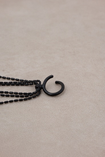 リボンモチーフスウィングイヤーカフ 詳細画像