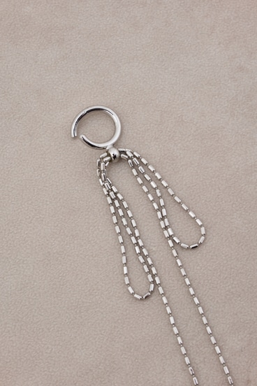 リボンモチーフスウィングイヤーカフ 詳細画像