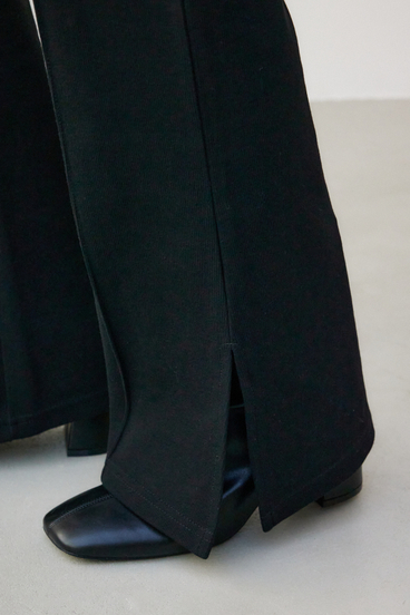 サイドスリットフレアパンツ 詳細画像