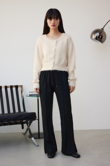 サイドスリットフレアパンツ 詳細画像