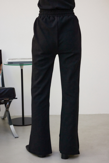 サイドスリットフレアパンツ 詳細画像