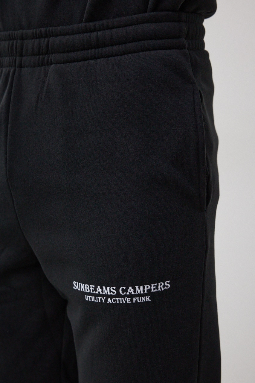 【SUNBEAMS CAMPERS】裏起毛スウェットセットアップ 詳細画像 BLK 14