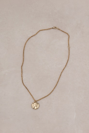 コインヘッドネックレス 詳細画像