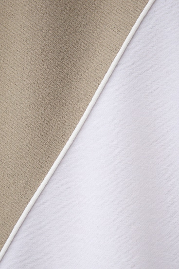 パイピングバイカラートップス 詳細画像