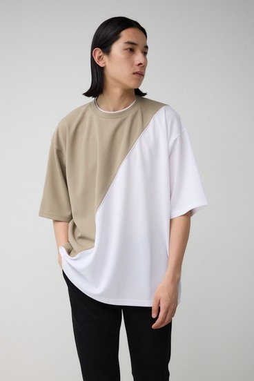 パイピングバイカラートップス 詳細画像