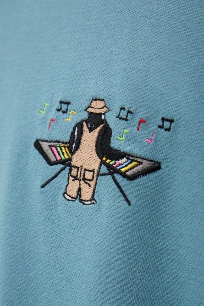 【SUNBEAMS CAMPERS】 FES FUNK刺繍Tシャツ 詳細画像 L/BLU 9
