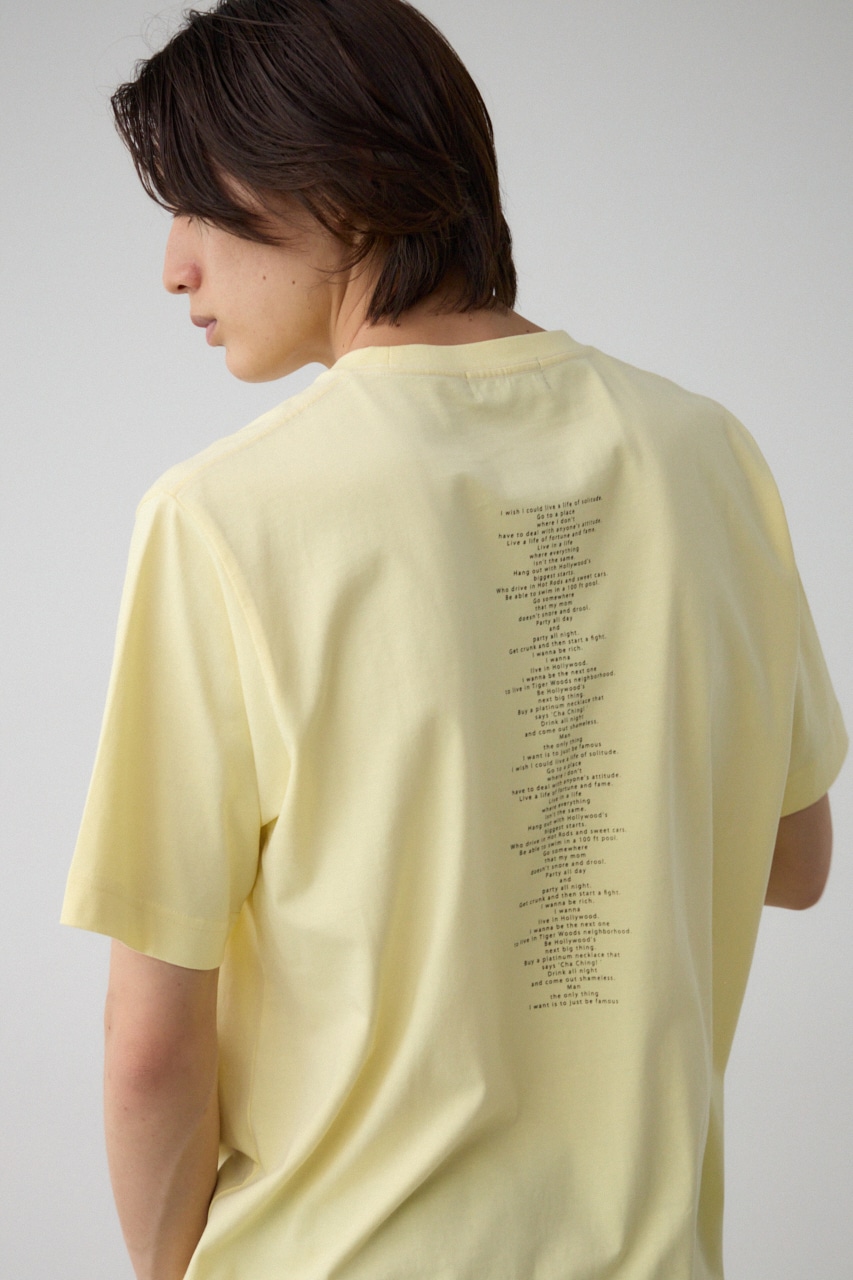 ミニロゴベーシックTシャツ 詳細画像 YEL 1