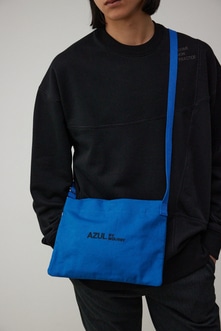 AZUL LOGO CANVAS SHOULDER BAG/AZULロゴキャンバスショルダーバッグ
