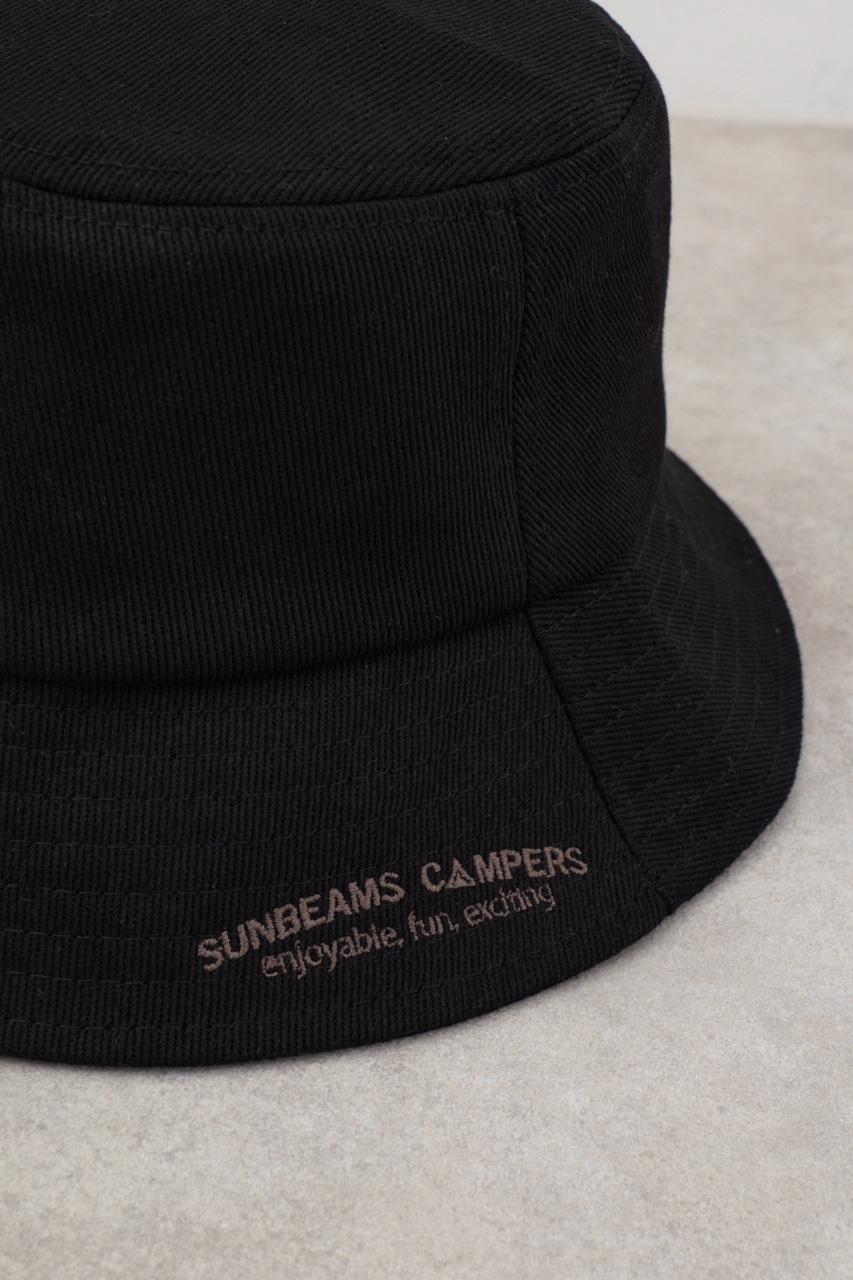 【SUNBEAMS CAMPERS】 FES バケットハット 詳細画像 BLK 7