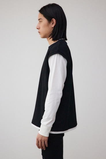 フェイクレイヤードベストセットロングT|AZUL BY MOUSSY(アズール フェイクレイヤードベストセットロングT|AZUL BY MOUSSY(アズール