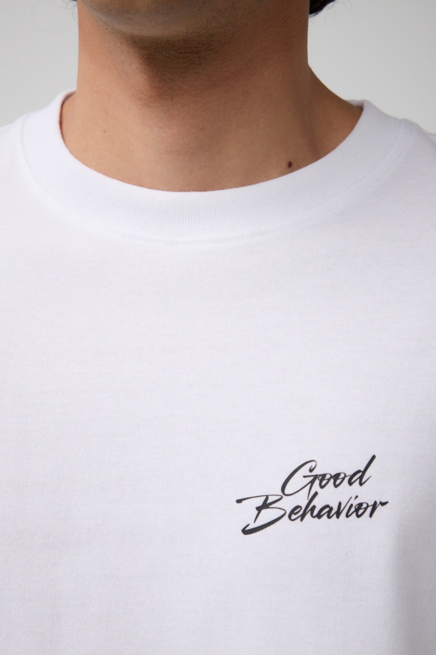 Good Behavior TEE/グッドビヘイビアTシャツ 詳細画像 WHT 8