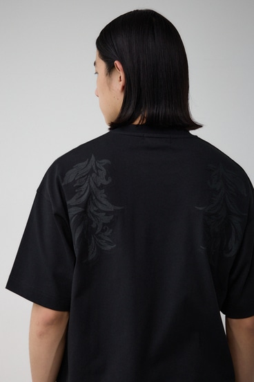 フラワープリント刺繍TEE 詳細画像