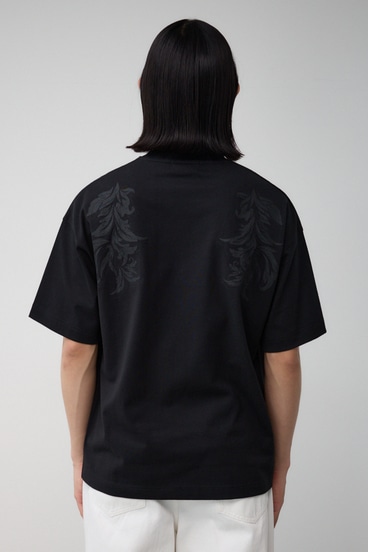 フラワープリント刺繍TEE 詳細画像