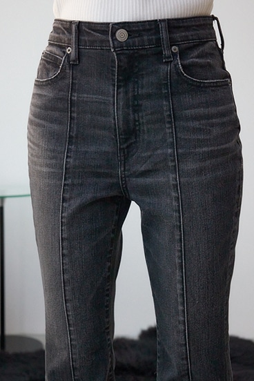 AZUL DENIM センターステッチスリットフレアデニム 詳細画像