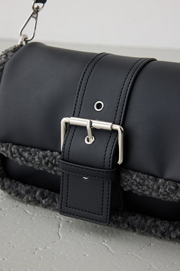 フェイクムートンショルダーバッグ 詳細画像