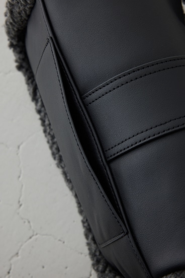 フェイクムートンショルダーバッグ 詳細画像