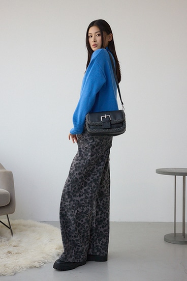 フェイクムートンショルダーバッグ 詳細画像