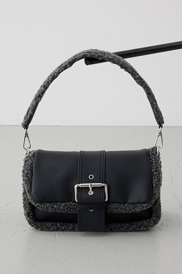 フェイクムートンショルダーバッグ 詳細画像