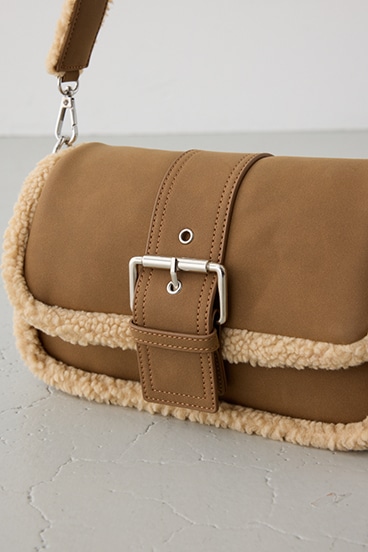 フェイクムートンショルダーバッグ 詳細画像