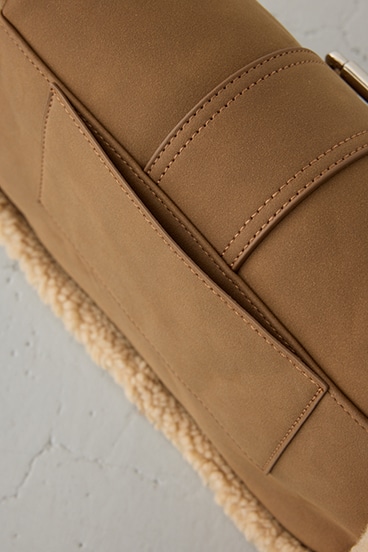 フェイクムートンショルダーバッグ 詳細画像