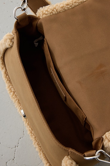 フェイクムートンショルダーバッグ 詳細画像