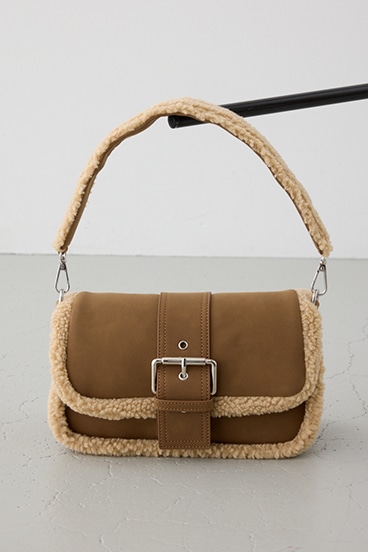 フェイクムートンショルダーバッグ 詳細画像