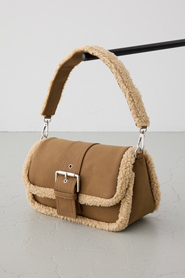 フェイクムートンショルダーバッグ 詳細画像