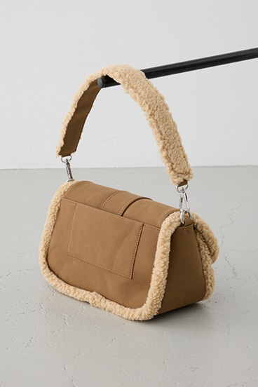 フェイクムートンショルダーバッグ 詳細画像
