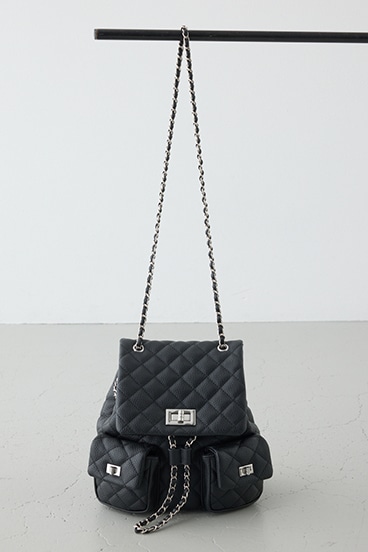 【WEB限定】3WAYキルティングリュック 詳細画像