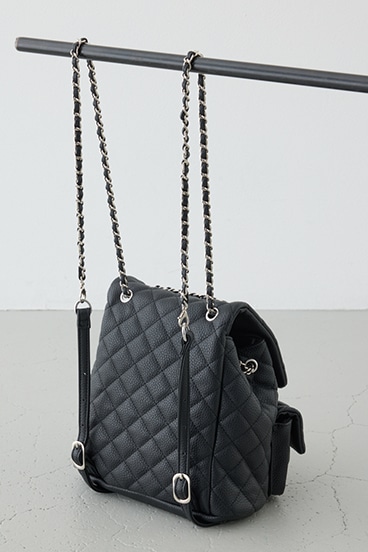 【WEB限定】3WAYキルティングリュック 詳細画像