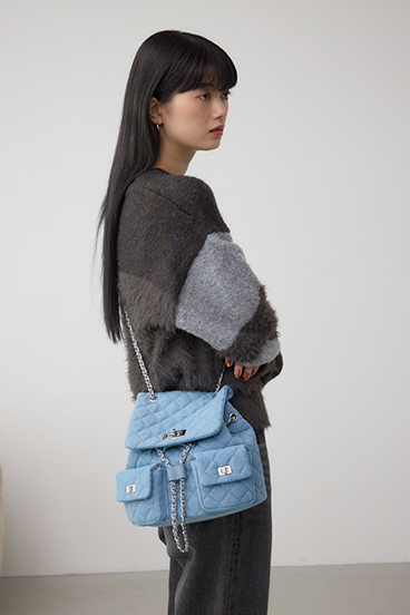 【WEB限定】3WAYキルティングリュック 詳細画像