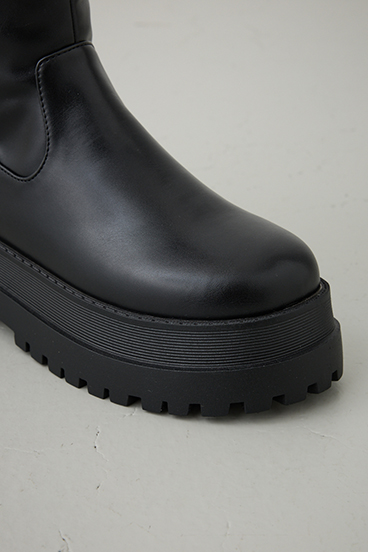 【WEB限定】ボリュームソールロングブーツ 詳細画像