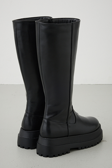 【WEB限定】ボリュームソールロングブーツ 詳細画像