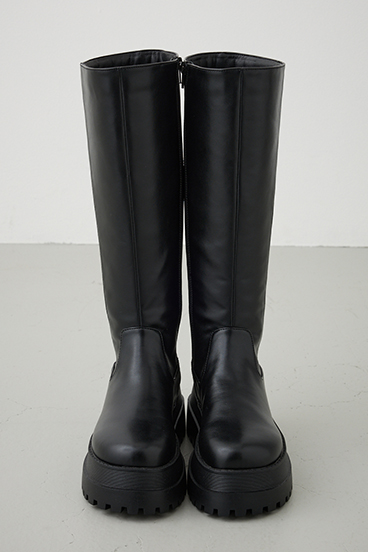 【WEB限定】ボリュームソールロングブーツ 詳細画像