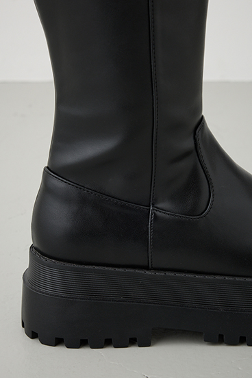 【WEB限定】ボリュームソールロングブーツ 詳細画像