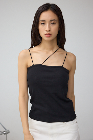 カットリブキャミソール 詳細画像