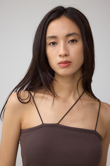 カットリブキャミソール