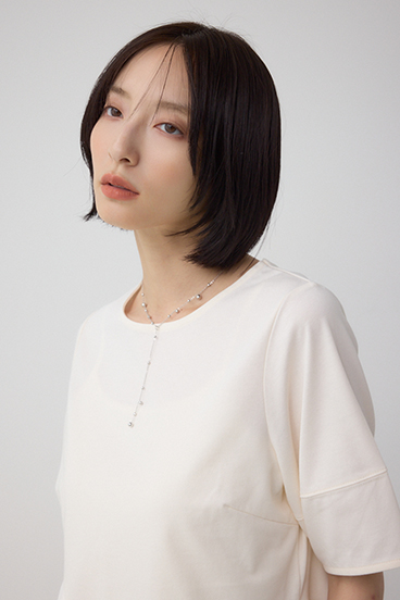 ペプラムカットフレアトップス