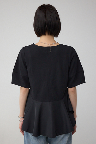 ペプラムカットフレアトップス 詳細画像