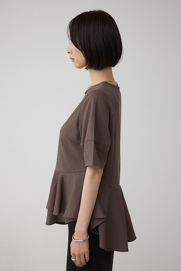 ペプラムカットフレアトップス 詳細画像