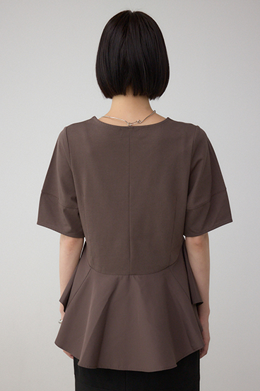 ペプラムカットフレアトップス 詳細画像