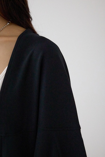 ドロストトッパーカーディガン 詳細画像