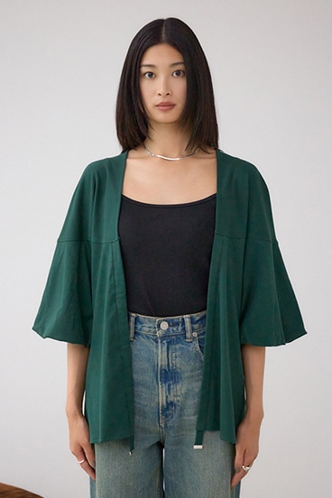 ドロストトッパーカーディガン 詳細画像