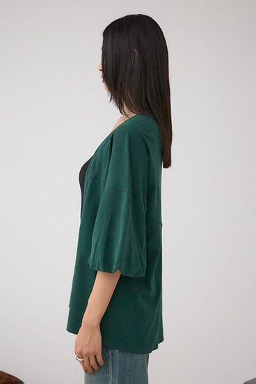 ドロストトッパーカーディガン 詳細画像