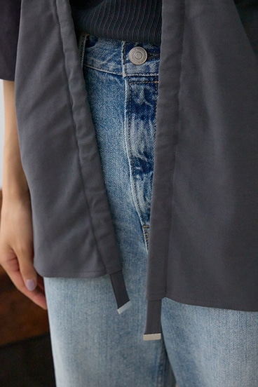 ドロストトッパーカーディガン 詳細画像