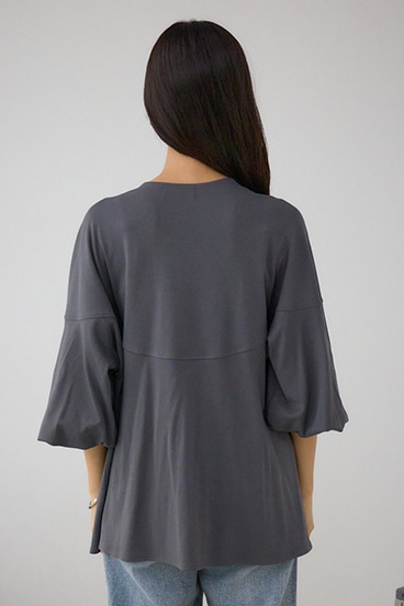 ドロストトッパーカーディガン 詳細画像