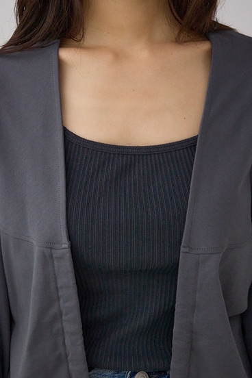 ドロストトッパーカーディガン 詳細画像